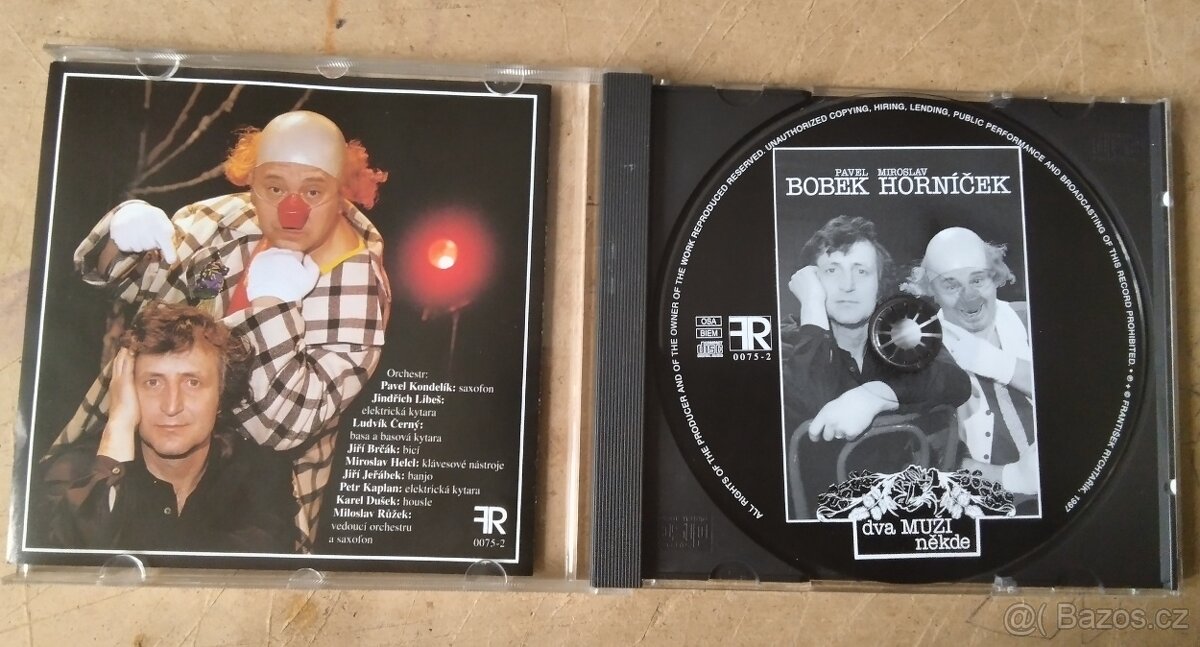 CD Pavel Bobek / Miroslav Horníček – Dva Muži Někde - 2