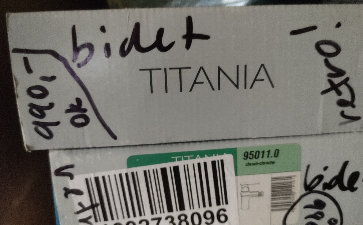 Bidetové baterie -nové - 2