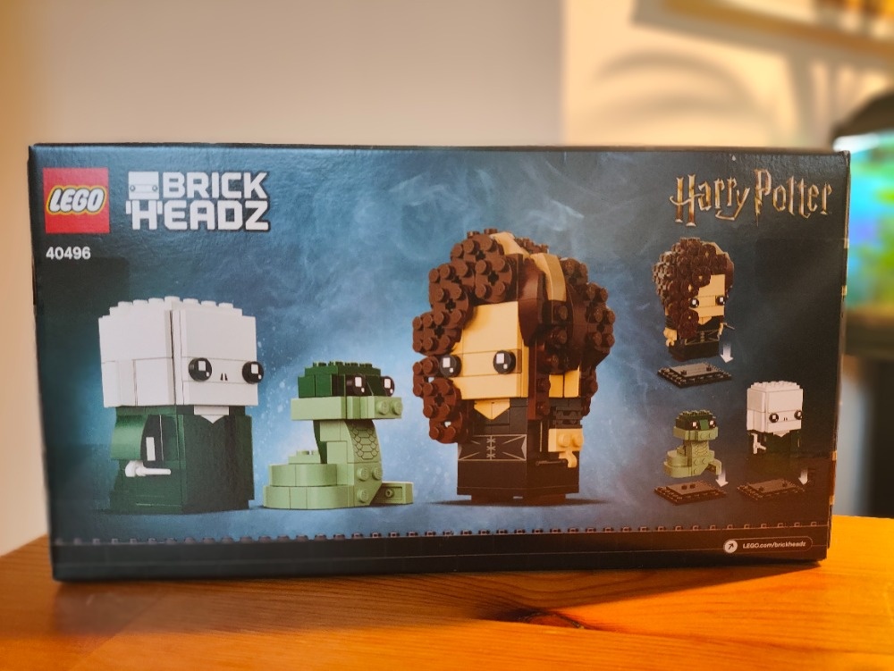 LEGO BrickHeadz 40496 Voldemort Nagini a Bellatrix - 2