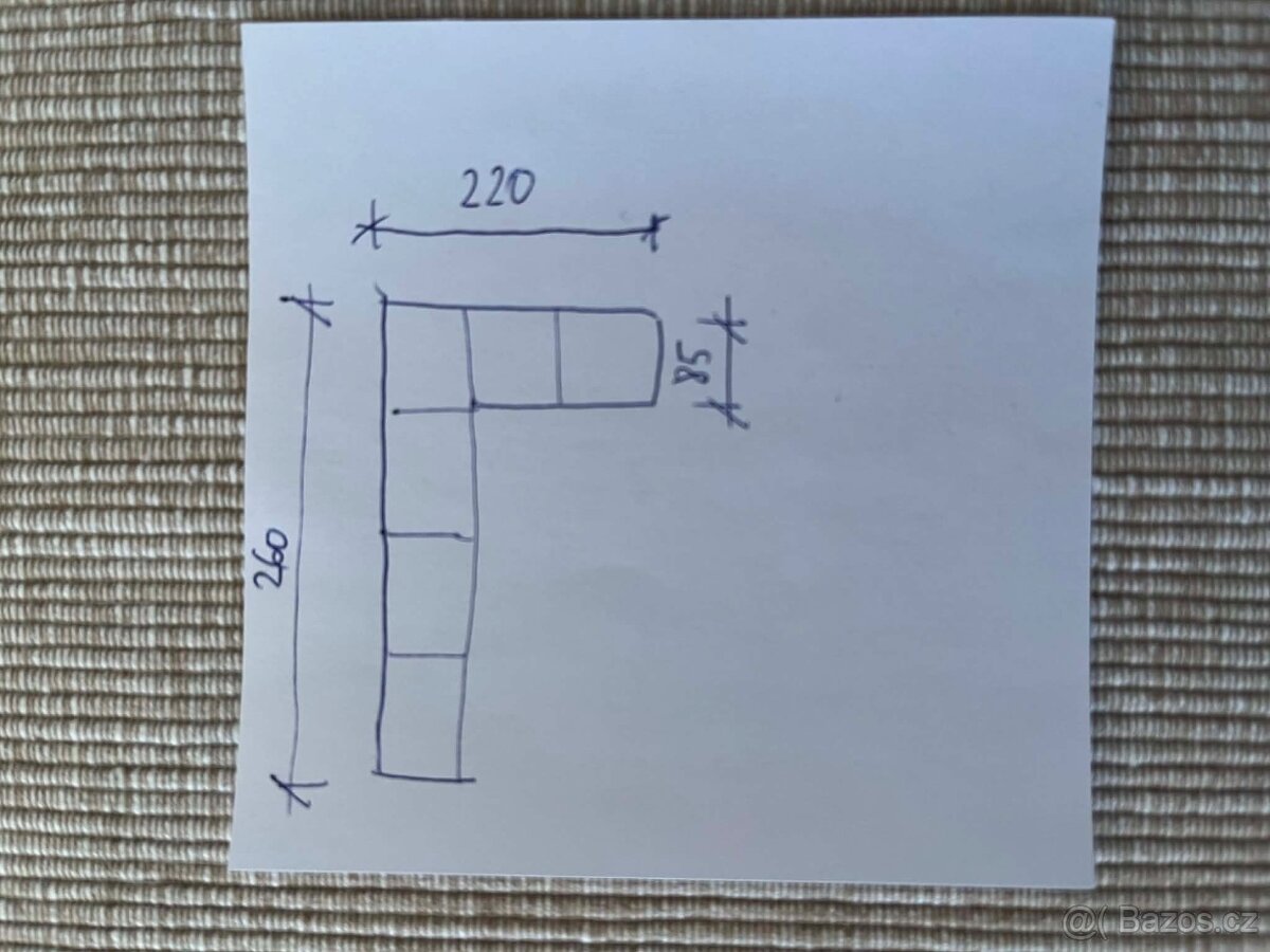 Kožený gauč černý - 2