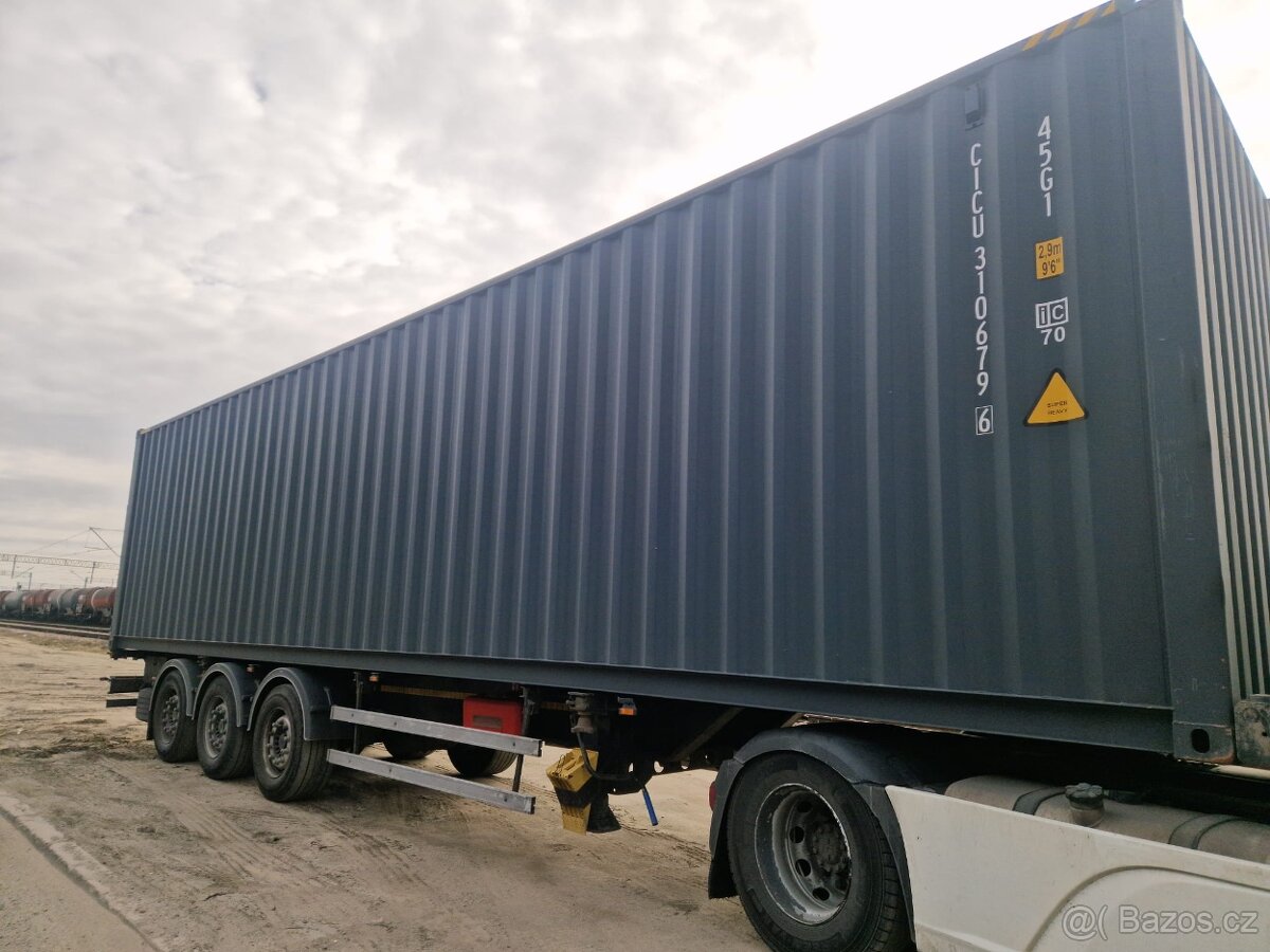 Nový lodní kontejner r.v. 2025 one way dv 20 HC 40 6-12m - 2