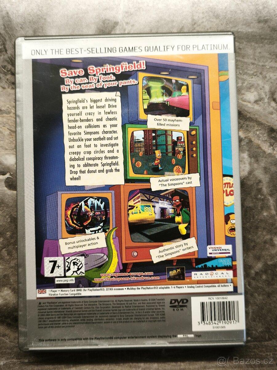 The Simpsons Hit a Run PS2 - 2