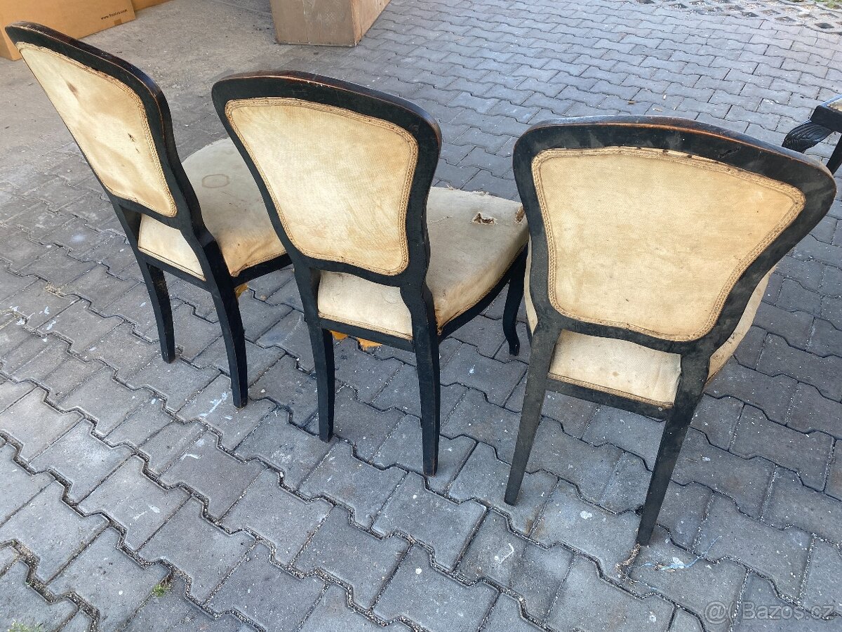 Starožitné židle k renovaci - 2