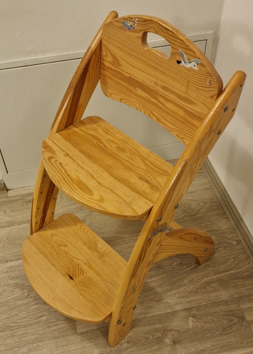 Rostoucí židle - 2