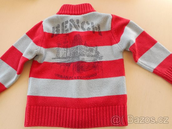 Prodám svetr na zip zn. Bench - 2
