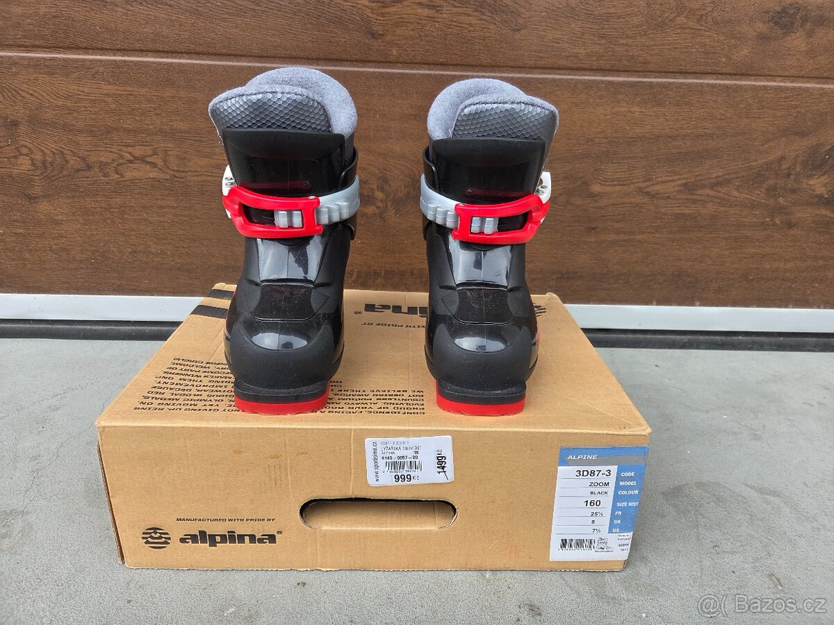 Dětské lyžařské boty vel. 160 - 2