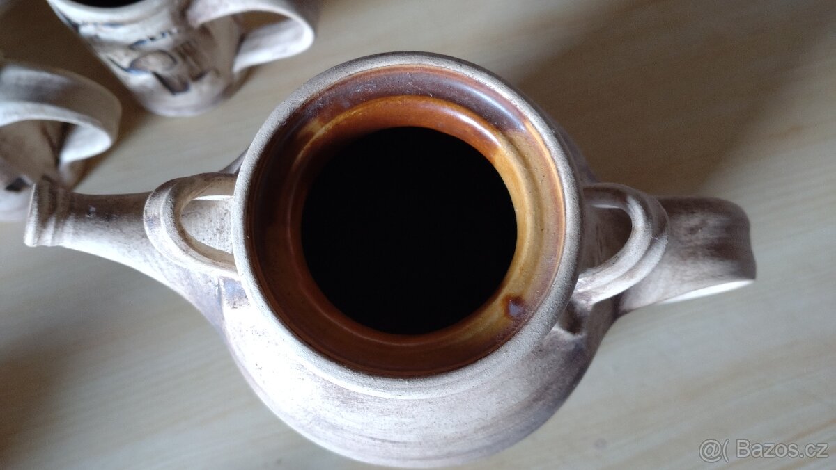 Servis keramických hrnků se slony - 2