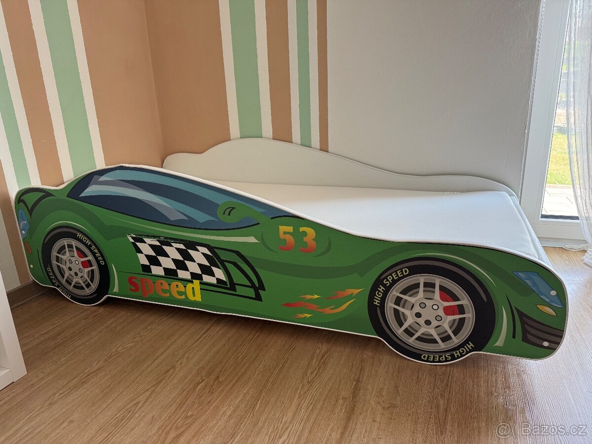 Dětská postel auto 160x80cm - 2