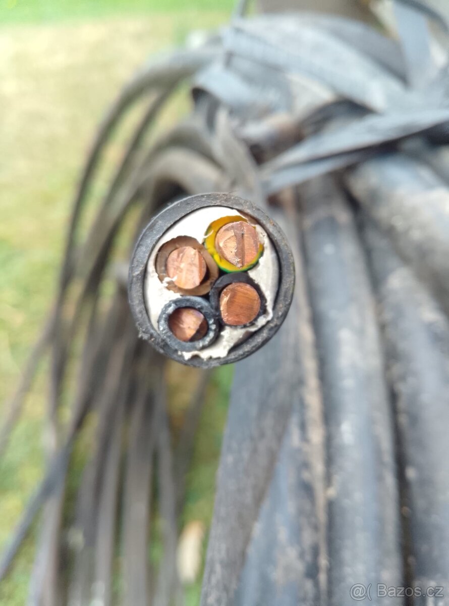 Kabel CYKY 4x16 cca 50m - 2