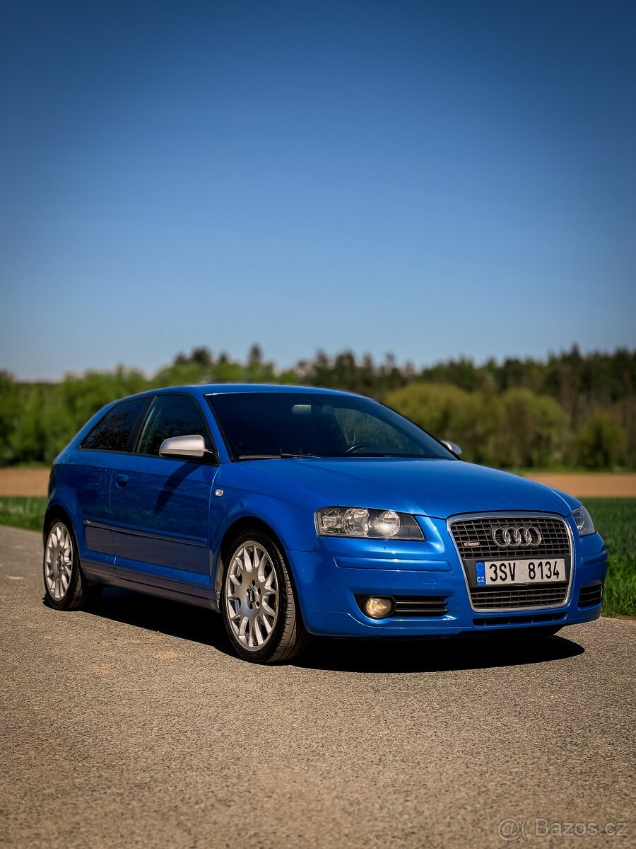 Audi A3 2.0 TDi 103kW S-line Sprint blau