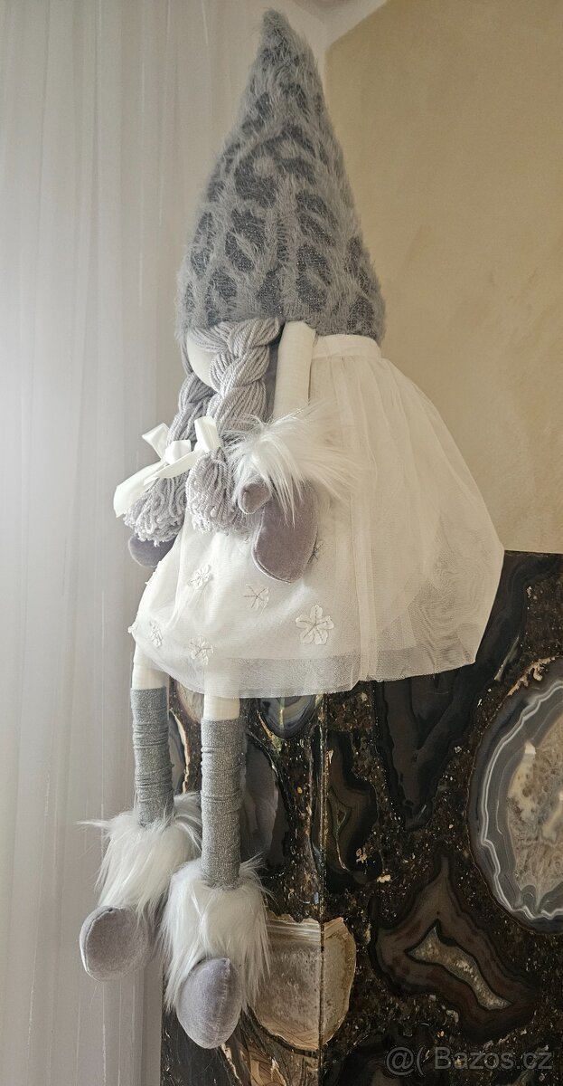 Dekorační veliký vánoční skřítek - 2