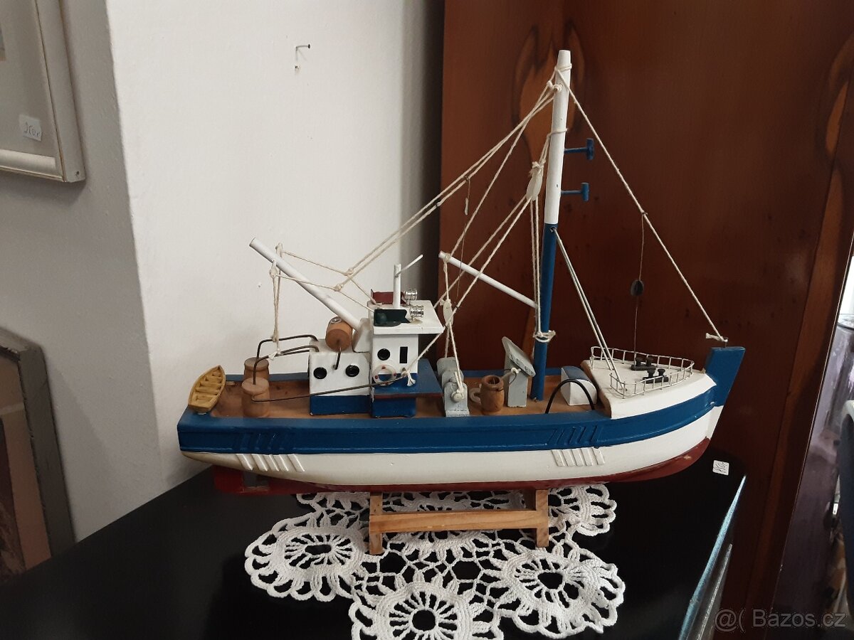 Model rybářské lodi - 2