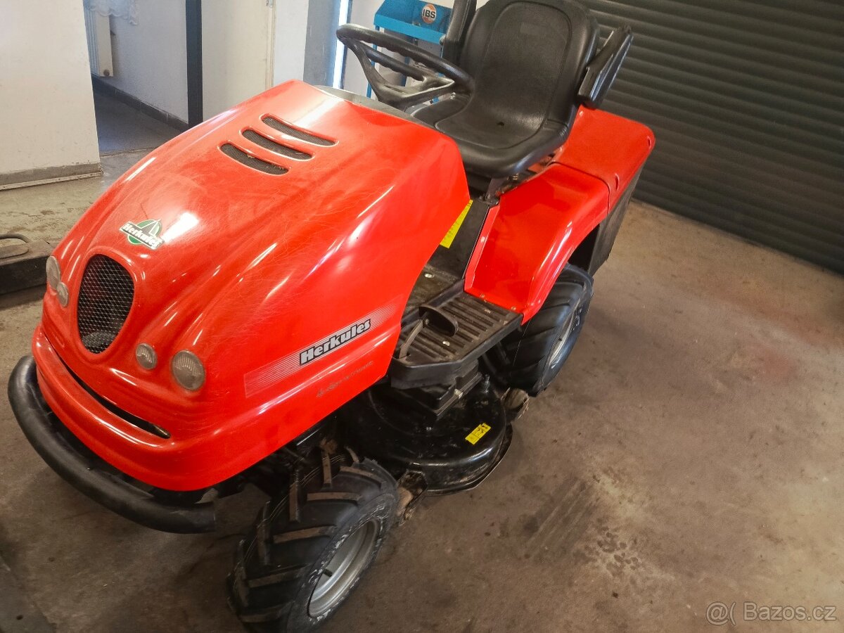 Zahradní traktor AGS SECO, Starjet Briggs 18HP, 2V - 2