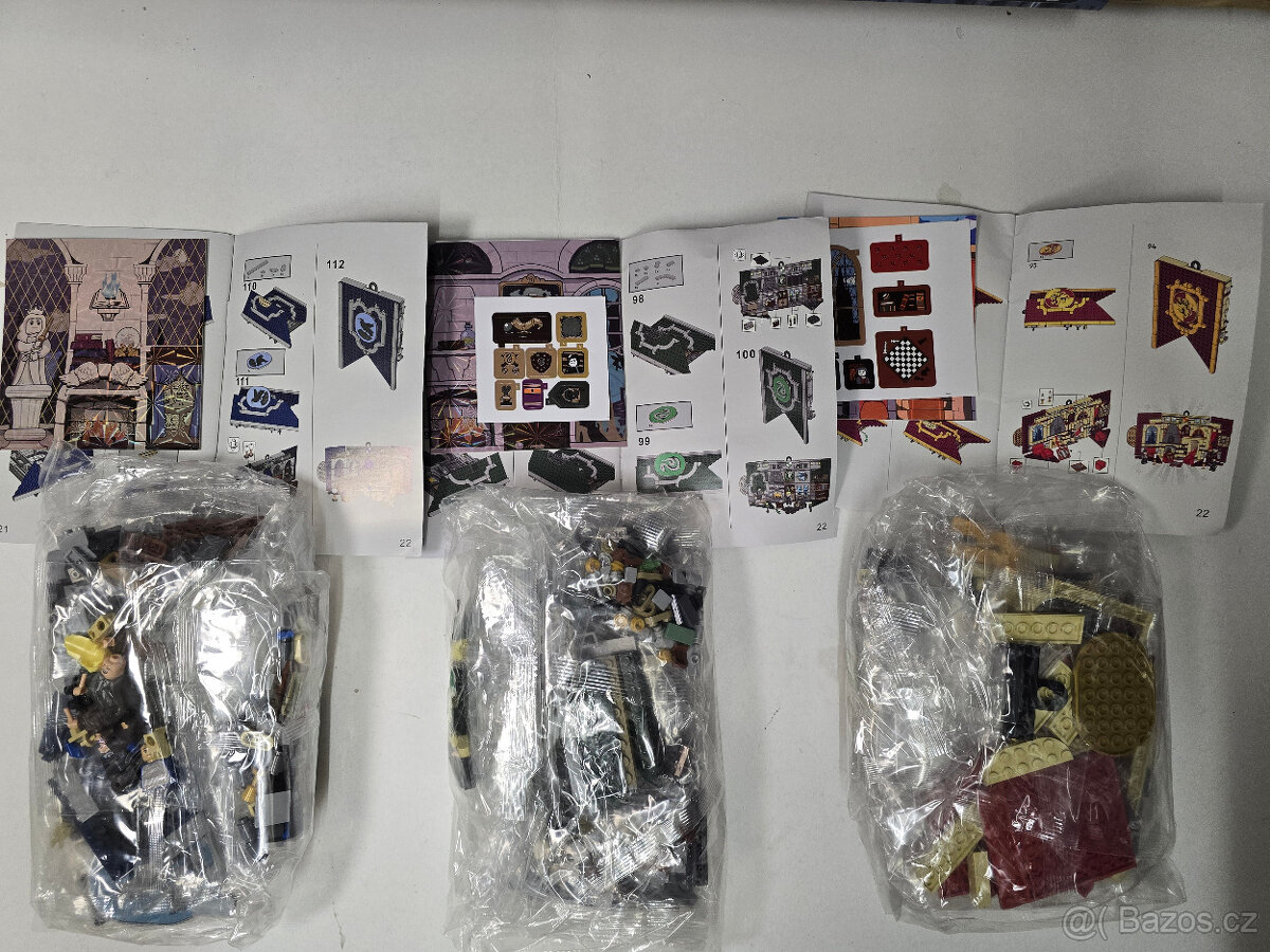 STAVEBNICE HARRY POTTER Vlajky Zmiozelu (náhrady) - 2