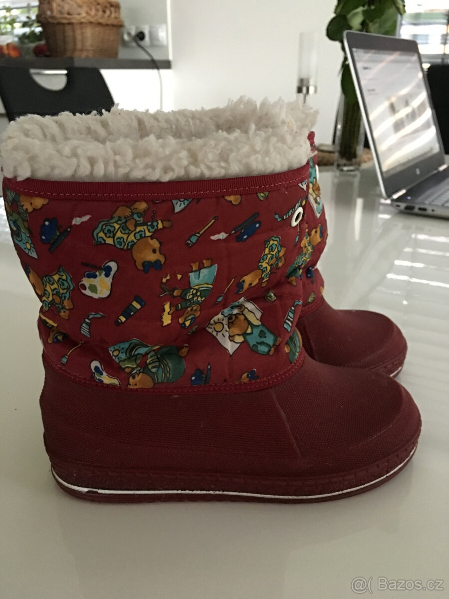 Dětské sněhule/galoše, vel. 29 - 30 - 2