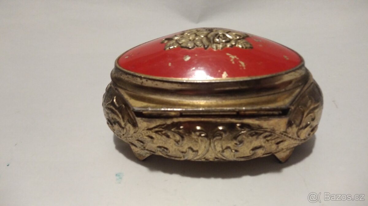 Šperkovnice kovová - 2