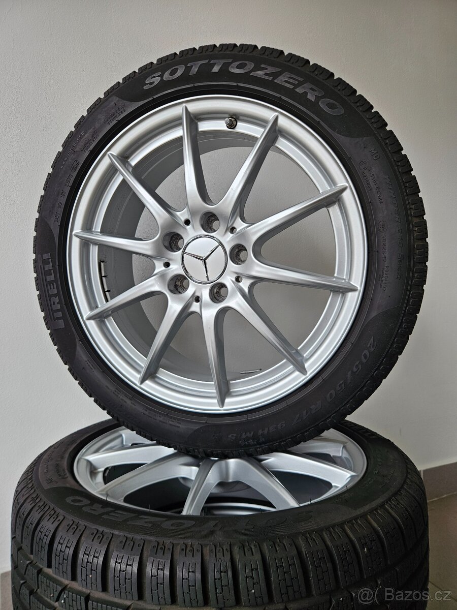 Orig. Mercedes 5x112 Zimní 205/50/17 - Top - 2