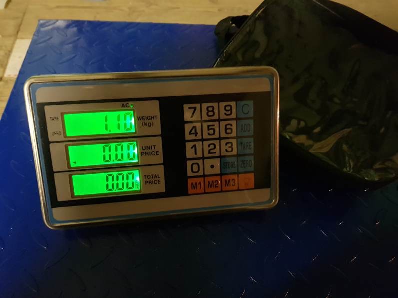 Digitální plošinová váha TCS 600kg 50x60cm bezdrát - 2