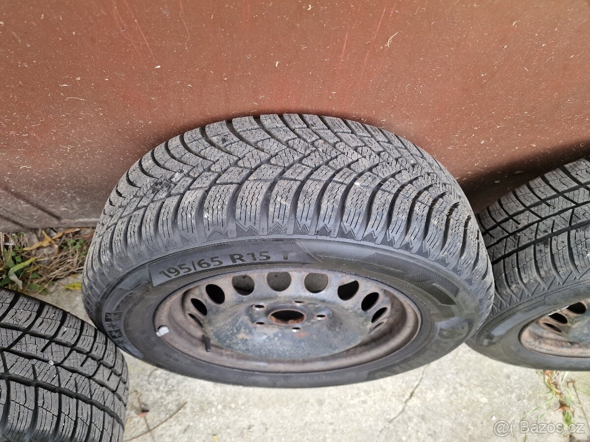 ❄️ Zimní sada kol 195/65 R15 | rozteč 5×112 | Barum Polaris - 2