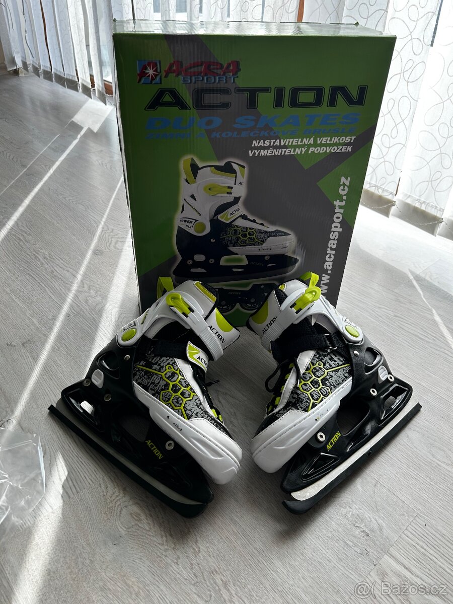 Brusle lední/ kolečkové 37/40 - 2