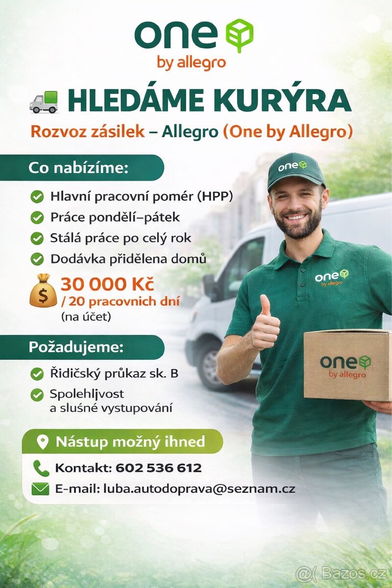 Kurýr Allegro Olomouc - 2