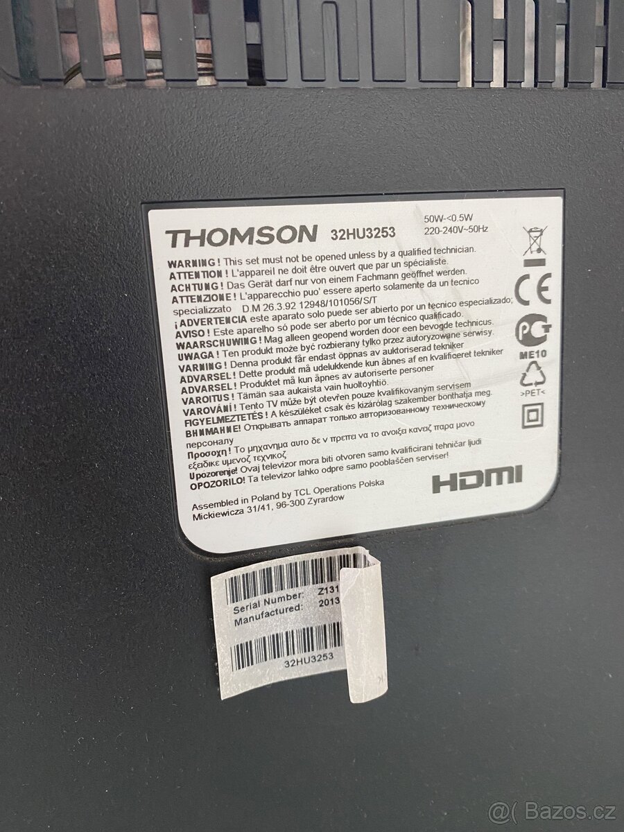 Prodam TV Thomson 32HU3253 - 2