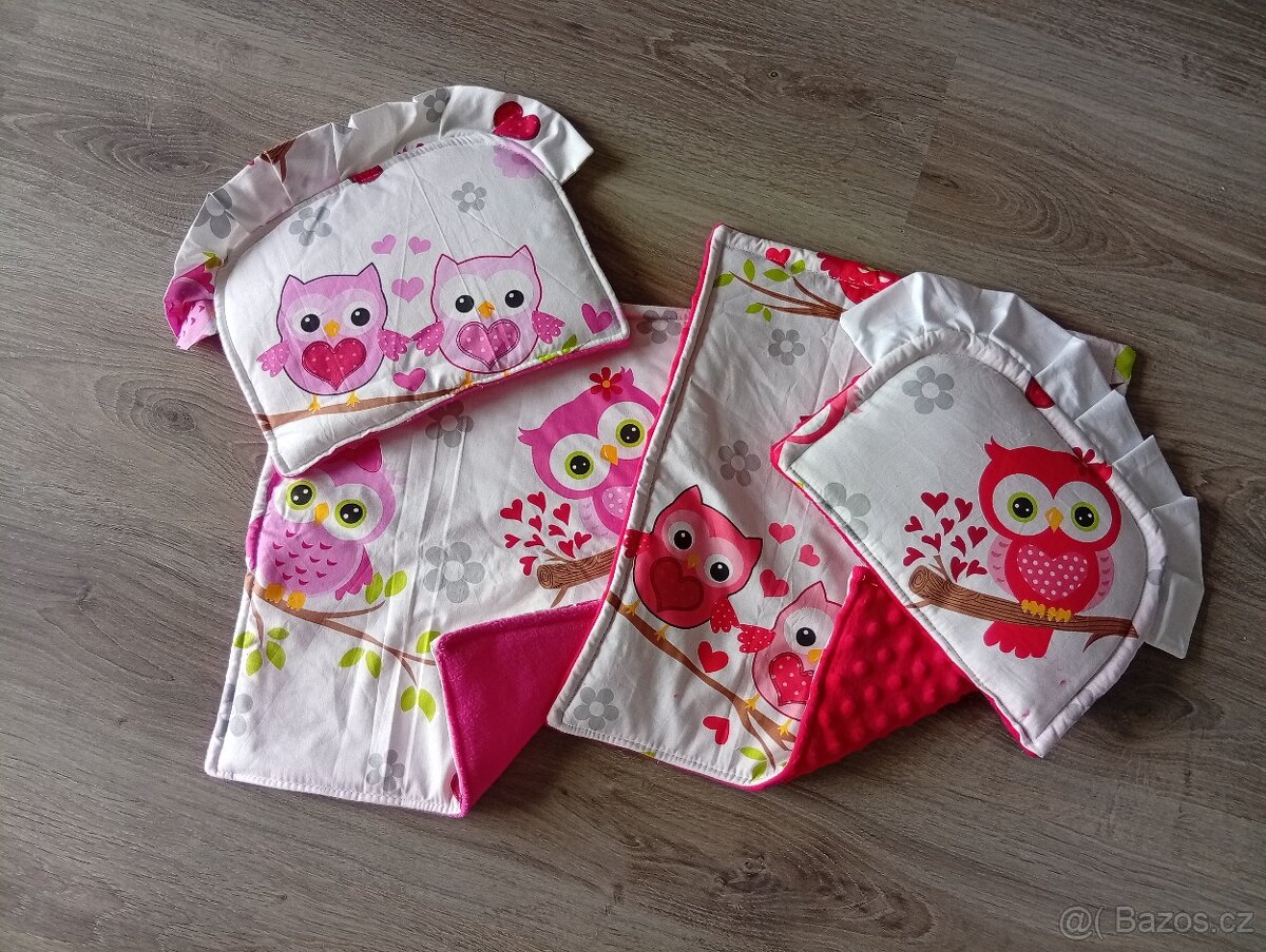 Peřinka a polštářek pro panenky - 2
