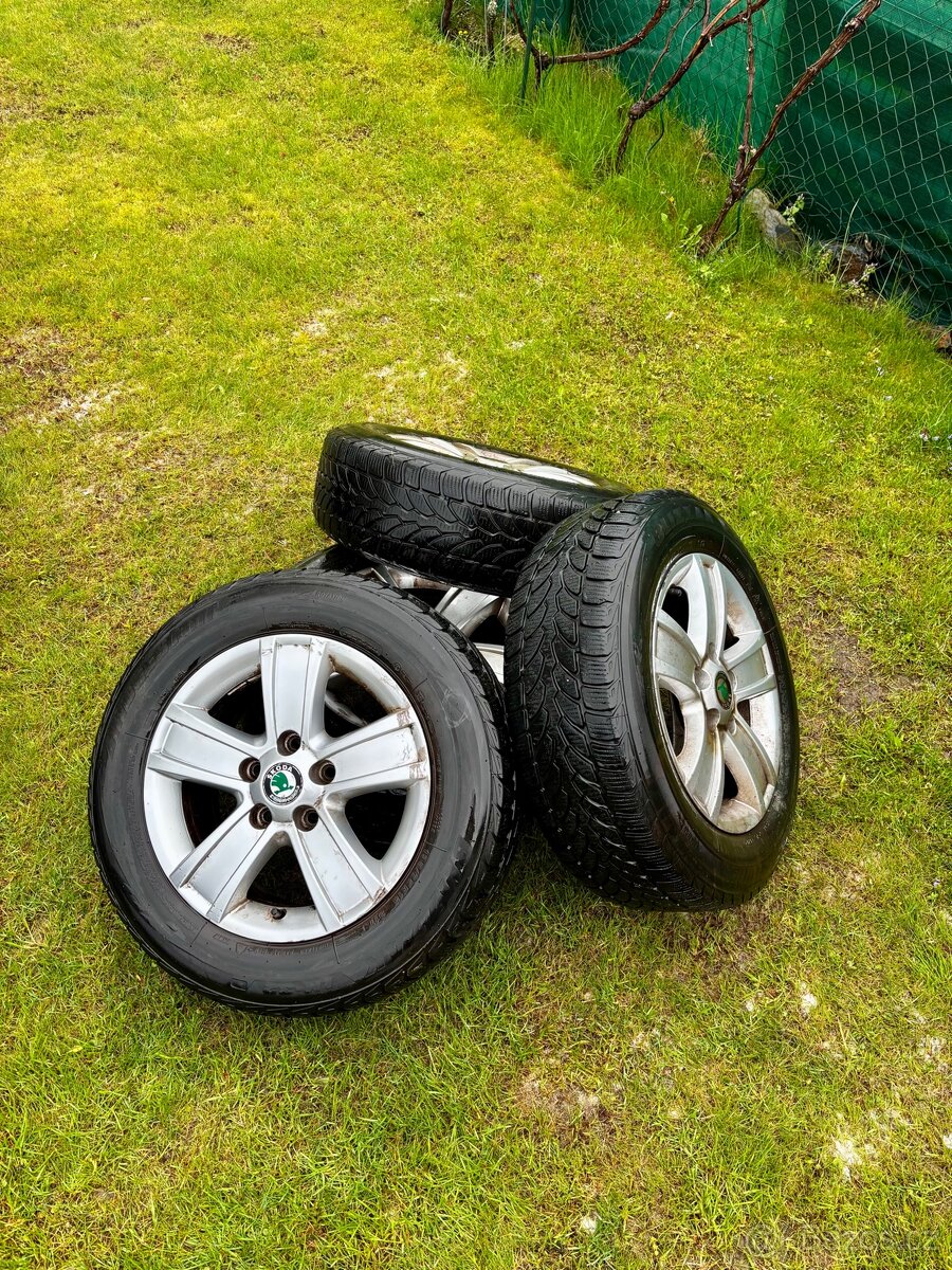 ALU disky Škoda 195/65 R15 - 2