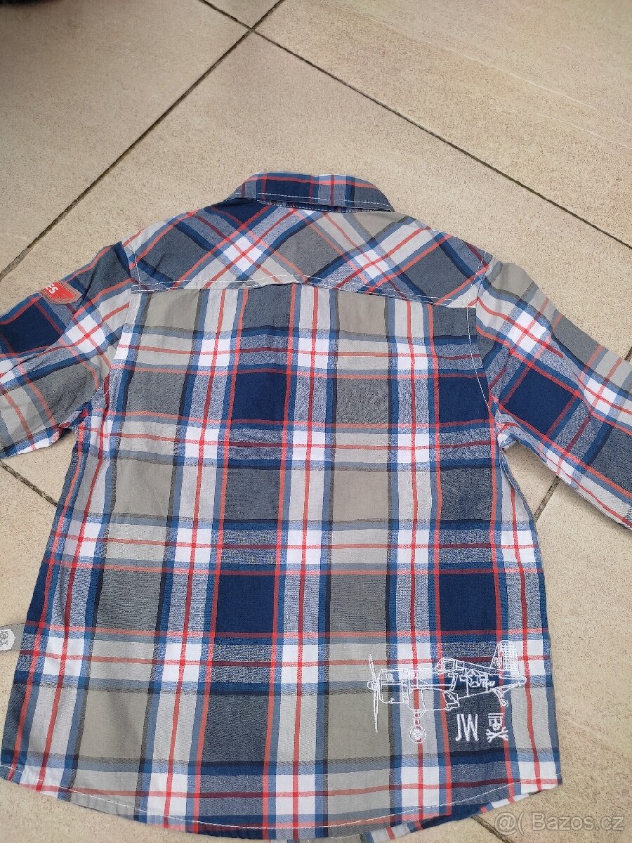 Dětská košile s dlouhým rukávem - 2