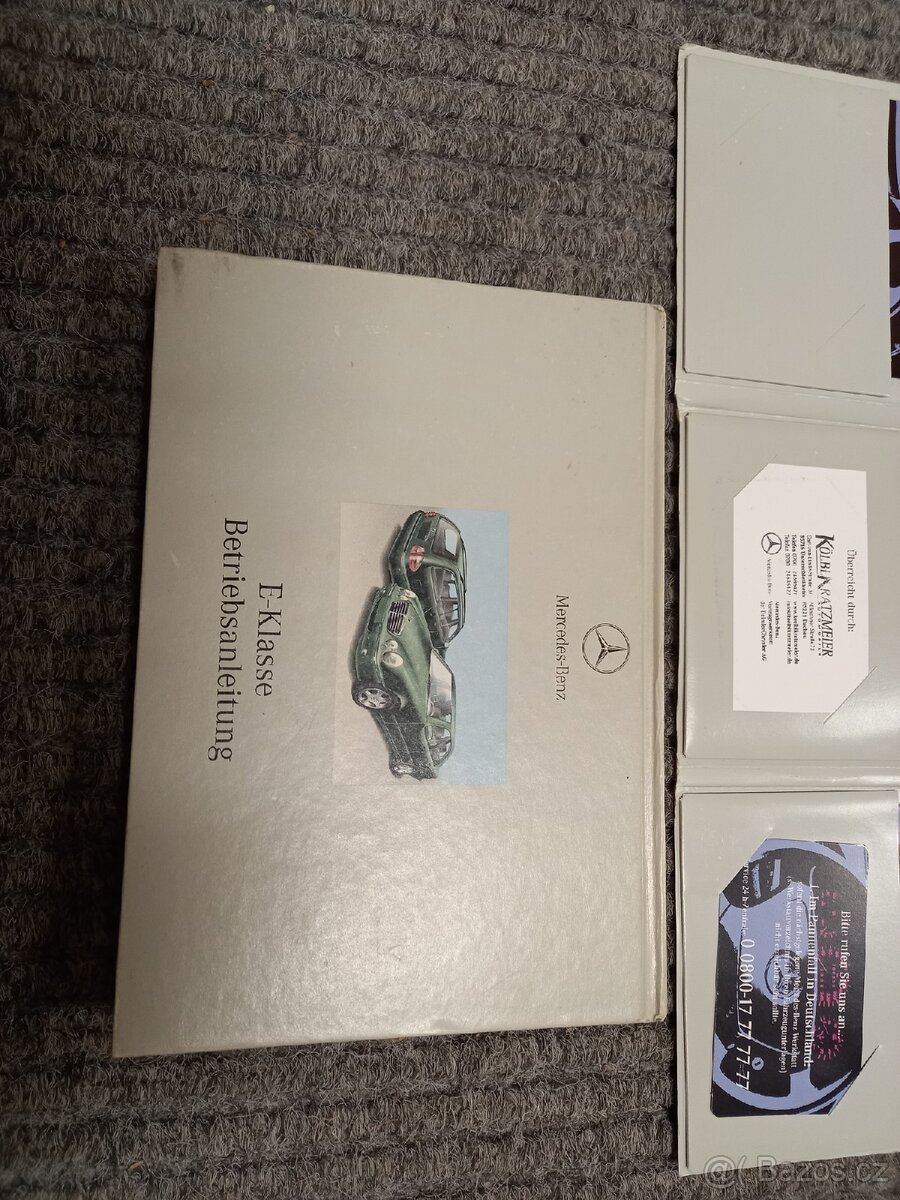 Mercedea W210 - komplet navod k obsluze - 2