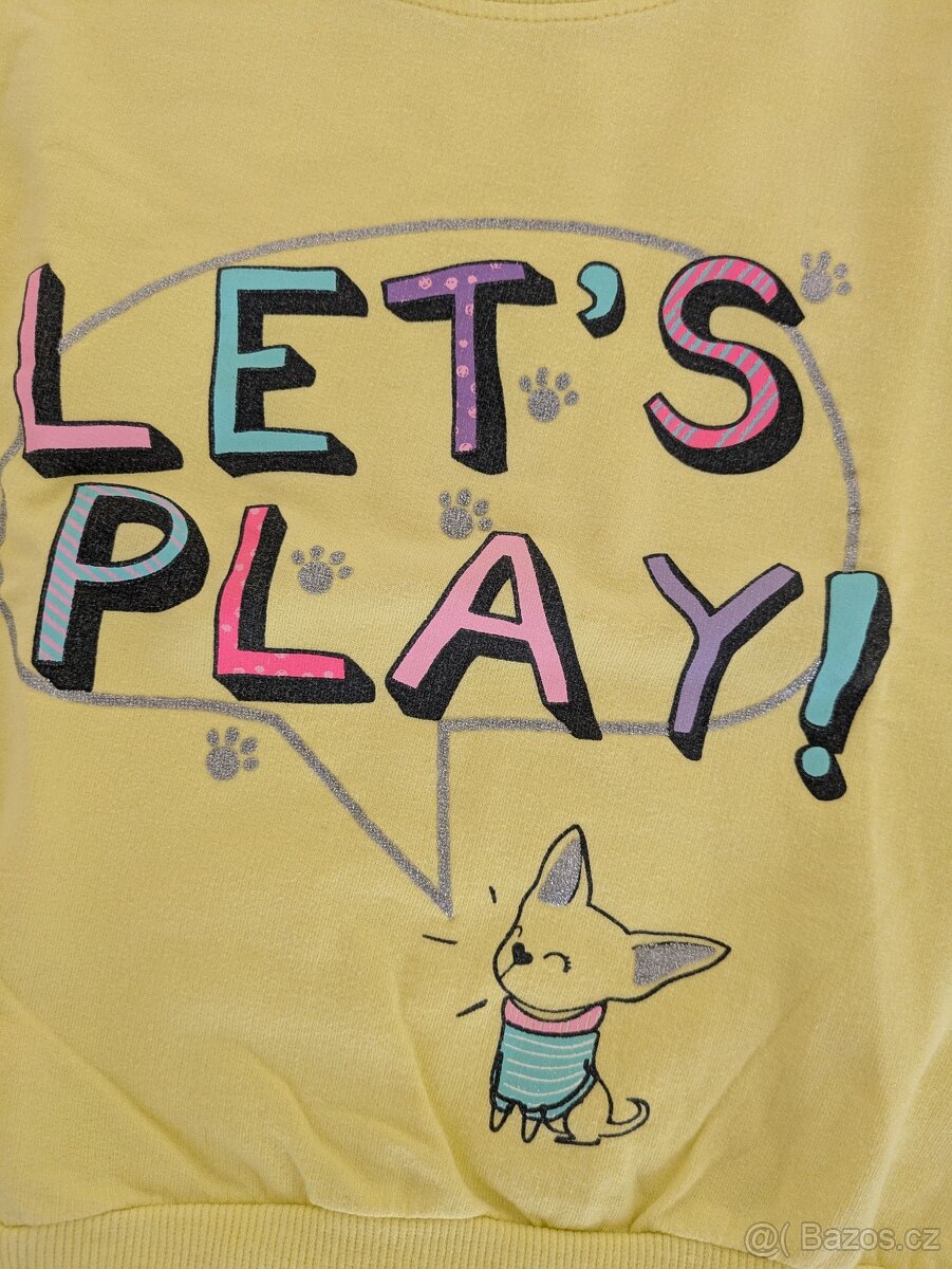 Dívčí mikina vel.110 - 2