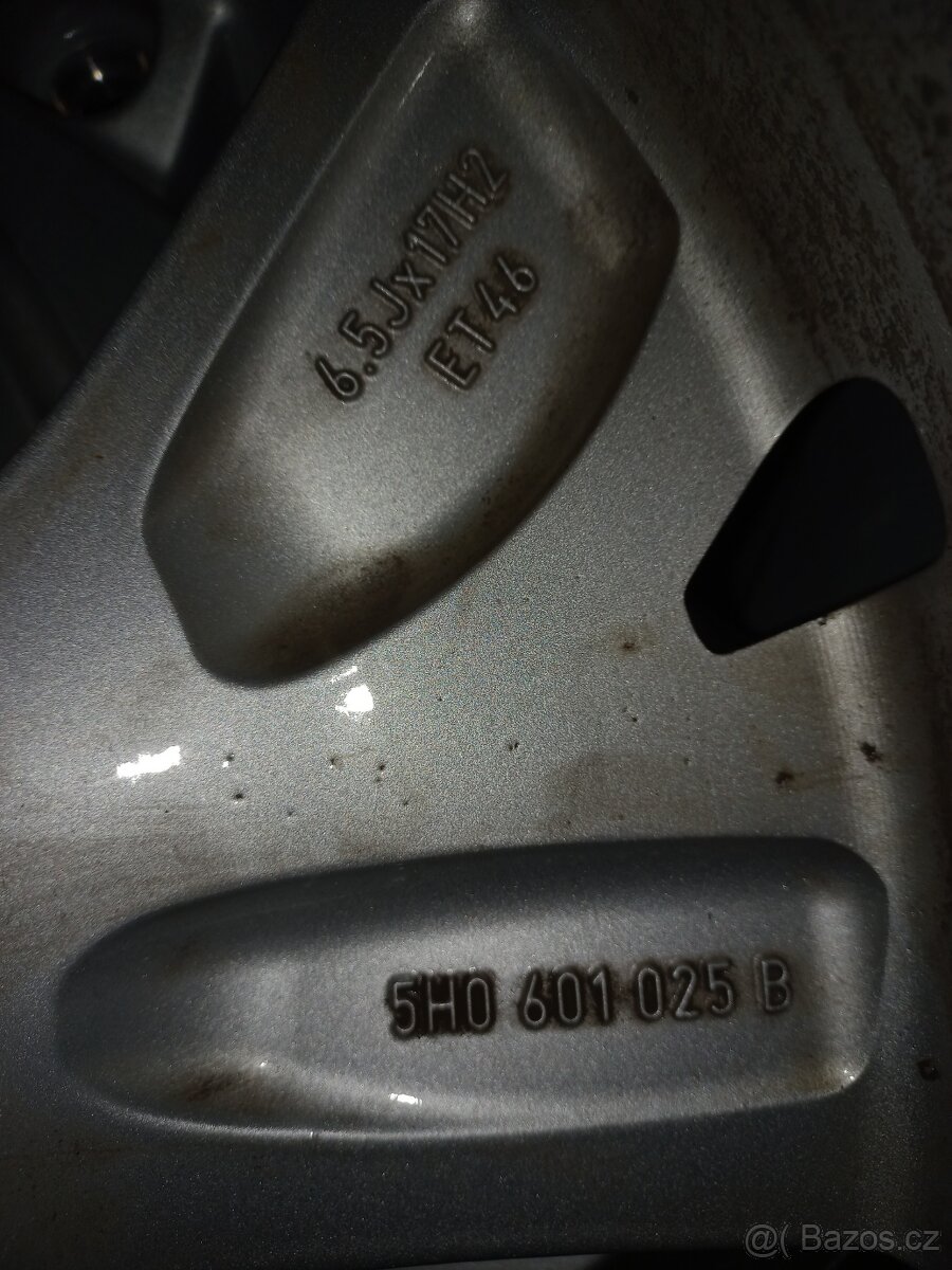 Originál alu VW golf 8 17" - 2