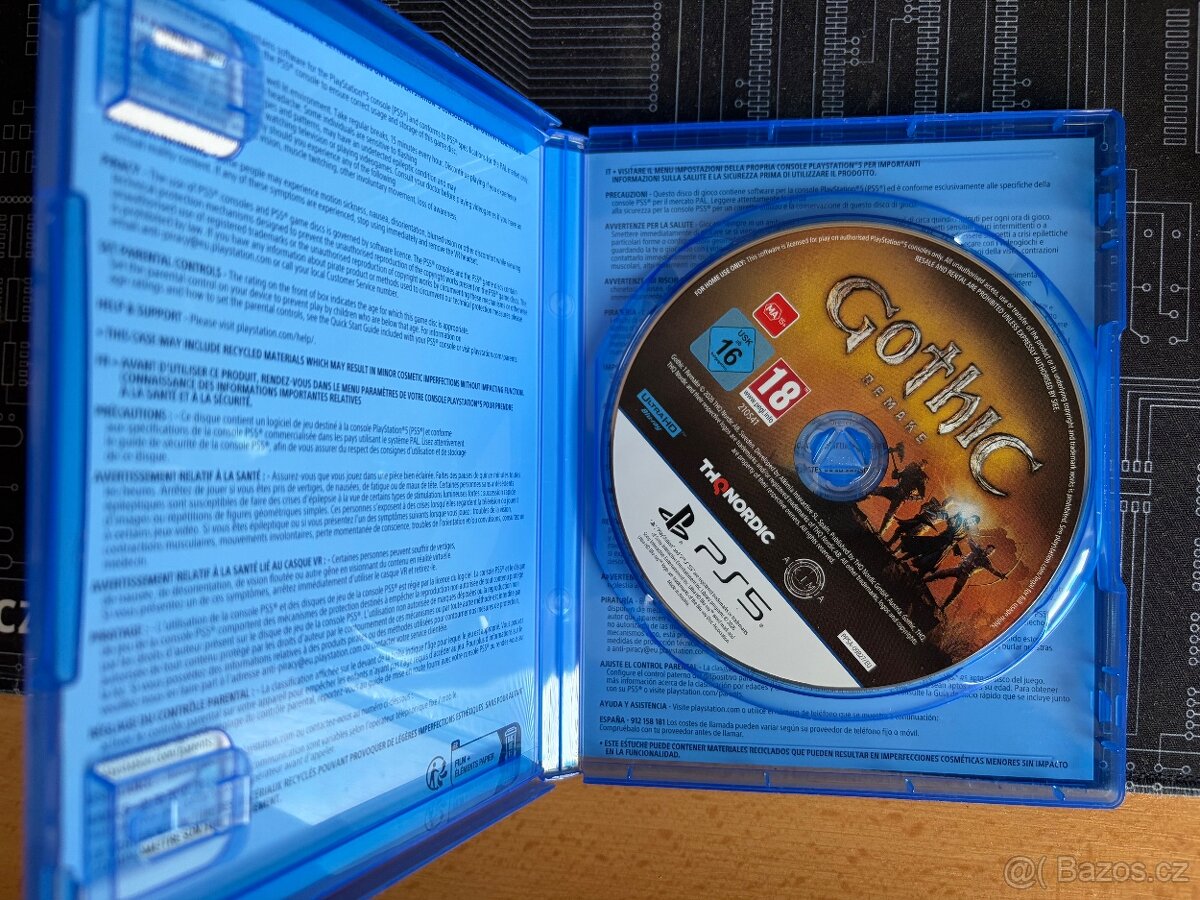 Gothic Remake ps5 + dárek - 2