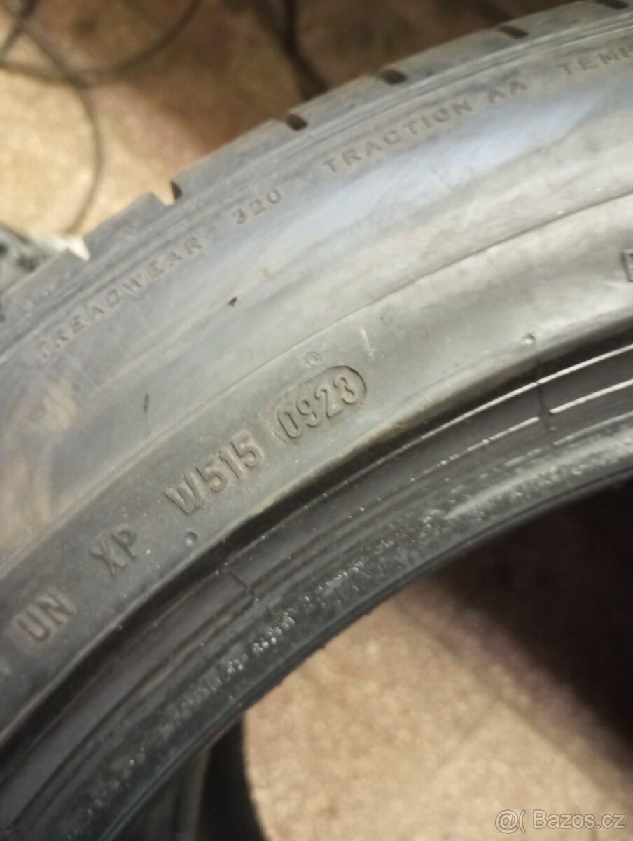 Pneu R20 run flat BMW X5 X6 - 2