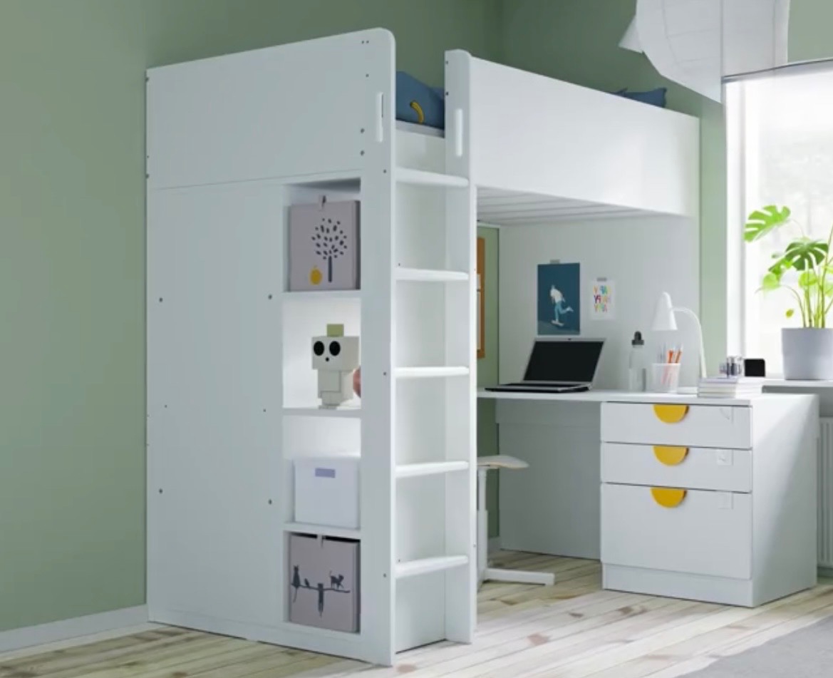 Dvoupatrová postel Ikea Smästad - 2