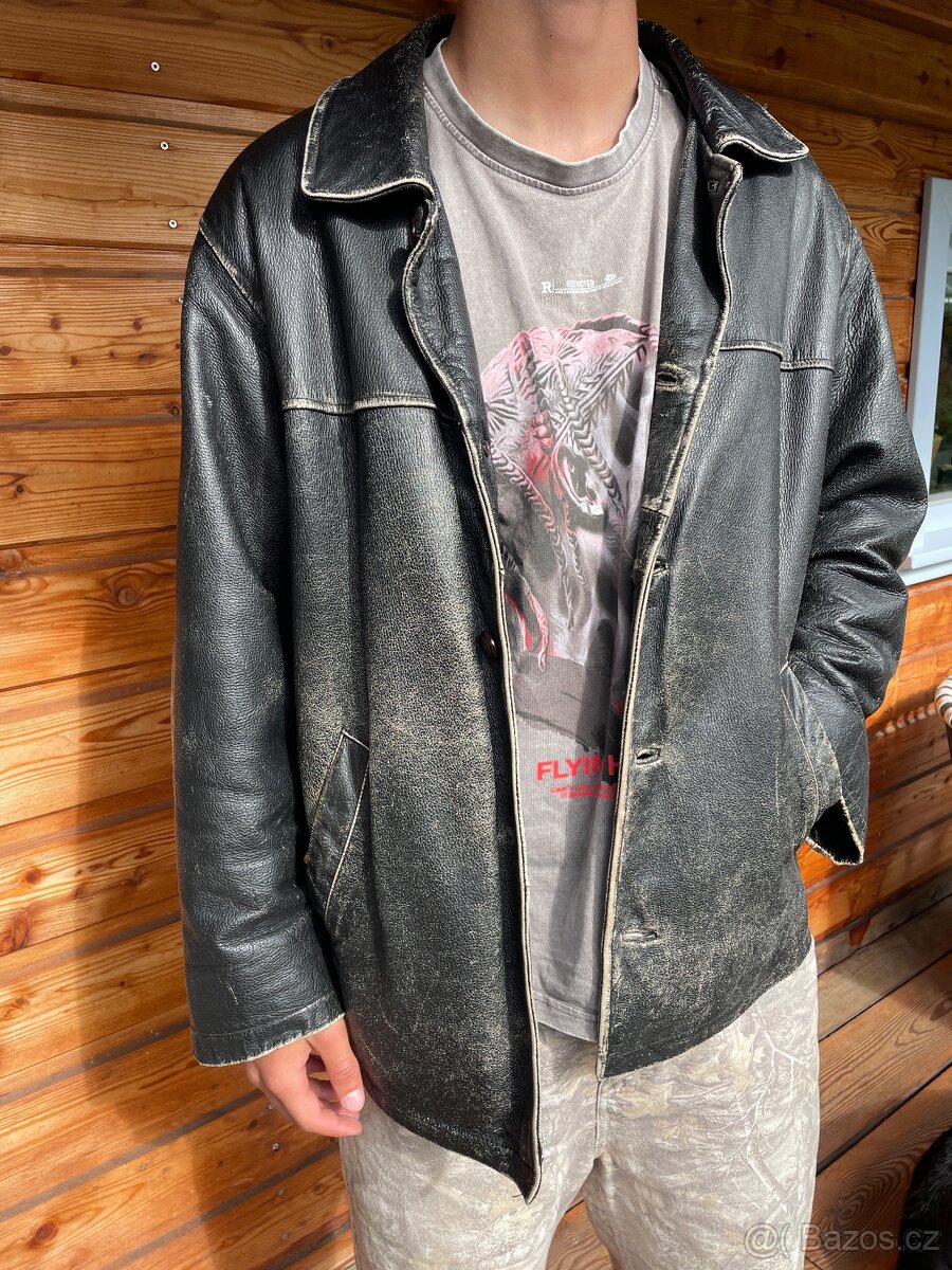 Pánská kožená bunda - 2
