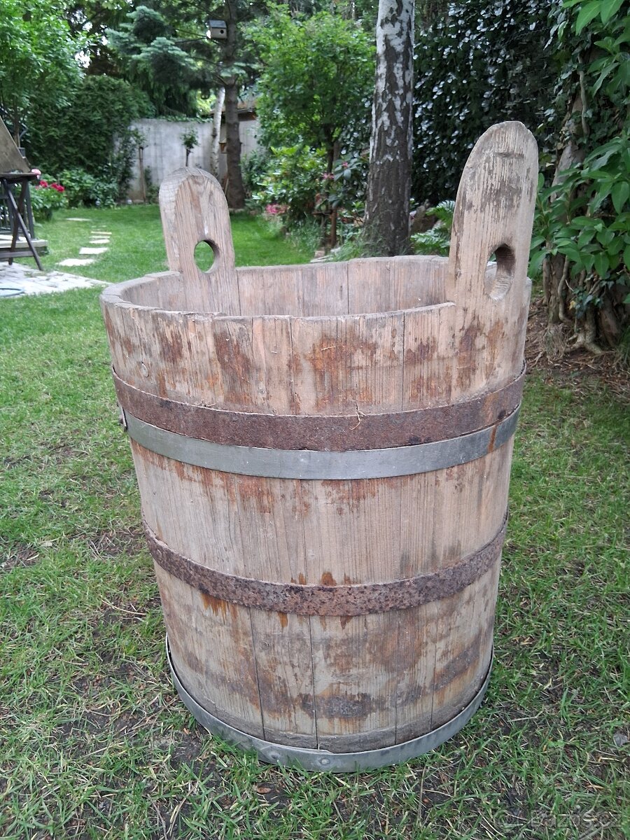 Džber velký dřevěný - 2