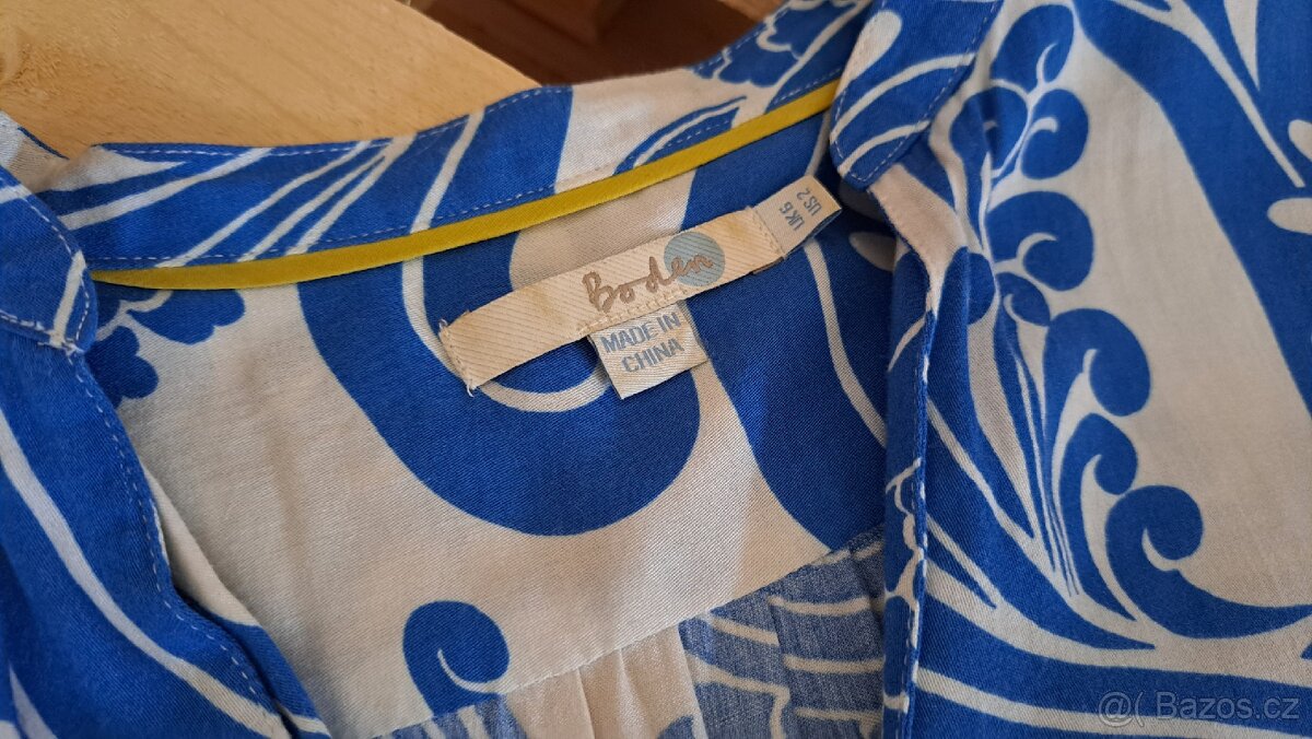 Anglicka halenka s orientálním vzorem zn.Boden, vel.6 - XS - 2