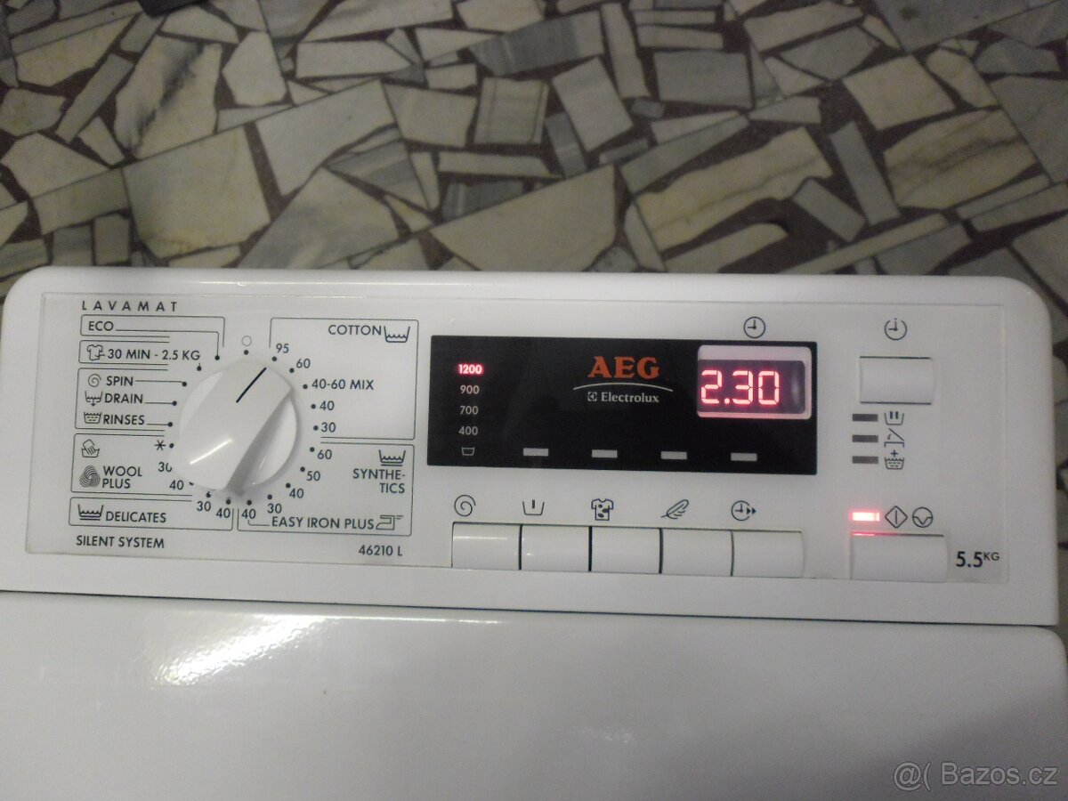Prodáme pračku AEG na 5,5 kg prádla, A+ - 2