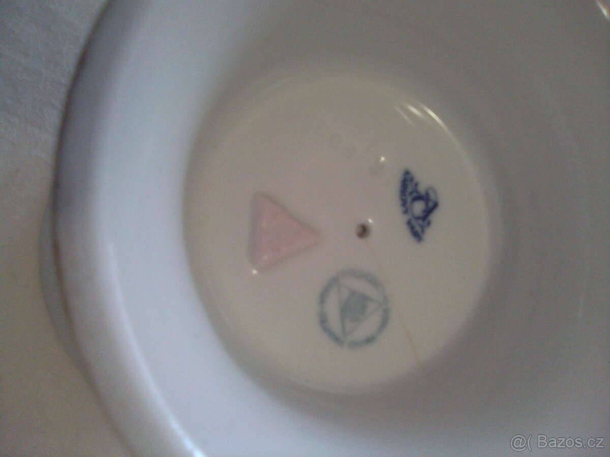 Váza vzor cibulák Český porcelán , - 2