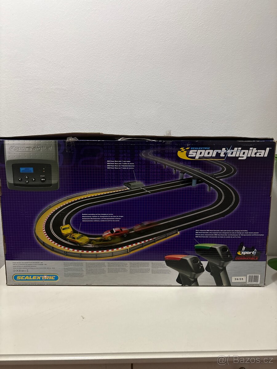 Sada autodráhy Scalextric – kompletní - 2