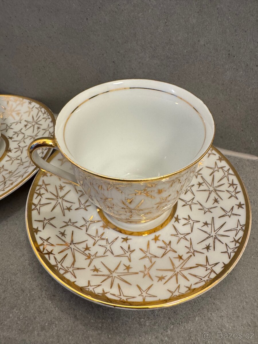 3 porcelánové kávové sety (možno koupit jednotlivě) - 2