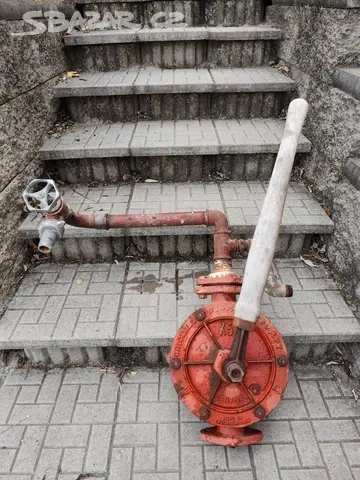 SIGMA K-5 původní ruční pumpa, komplet, ČSSR, Brno - 2