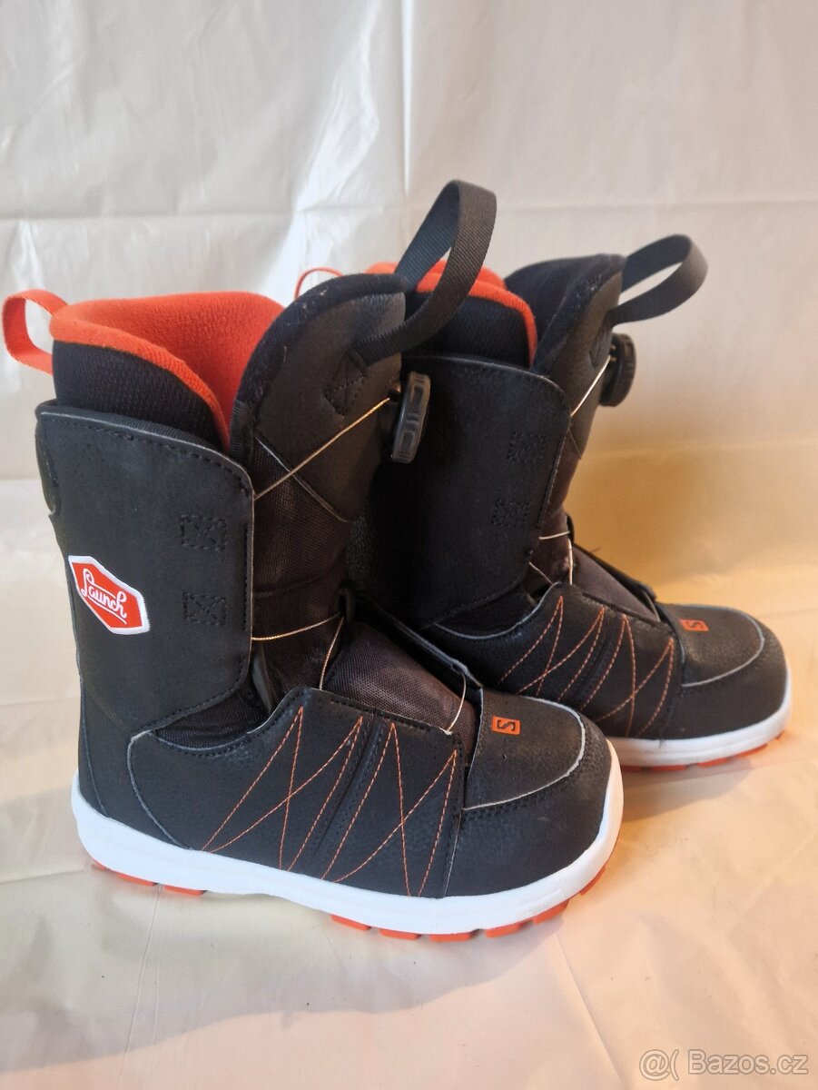 Boty na snowboard SALOMON - vel. 35, boa - 2