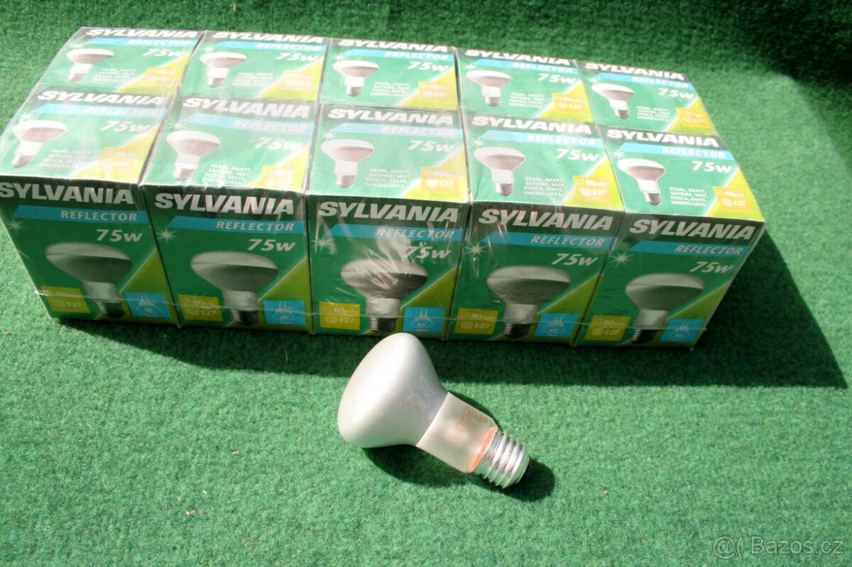 Nové žárovky reflektor E14+E27 25-100W - 2