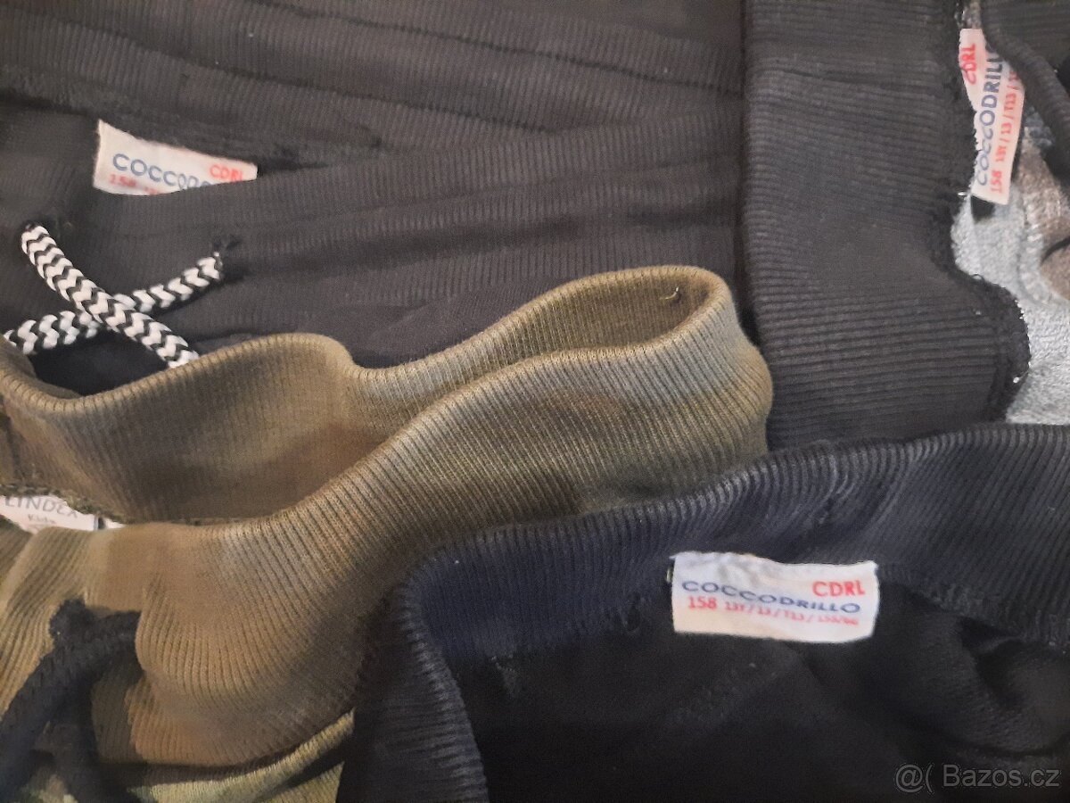 Tepláky Lindex a Coccodrillo vel 158 - 2