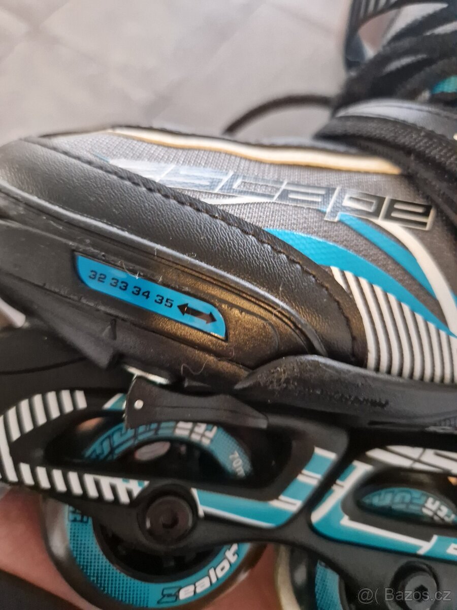 Rostoucí inline brusle dětské 32-35 Zealot - 2