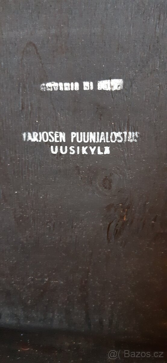 Finské dřevěné houpací křeslo - 2