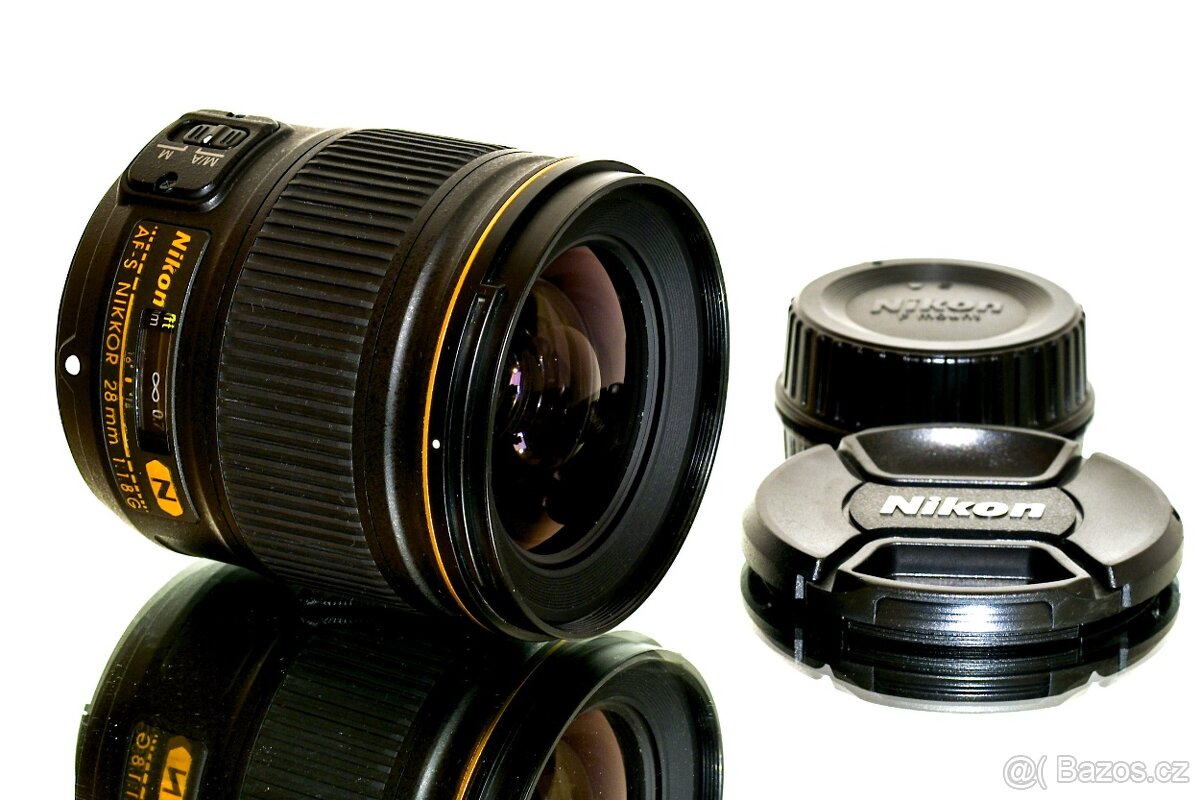 Nikon AF-S FX Nikkor 28mm 1:1,8 G + UV filtr TOP - 2
