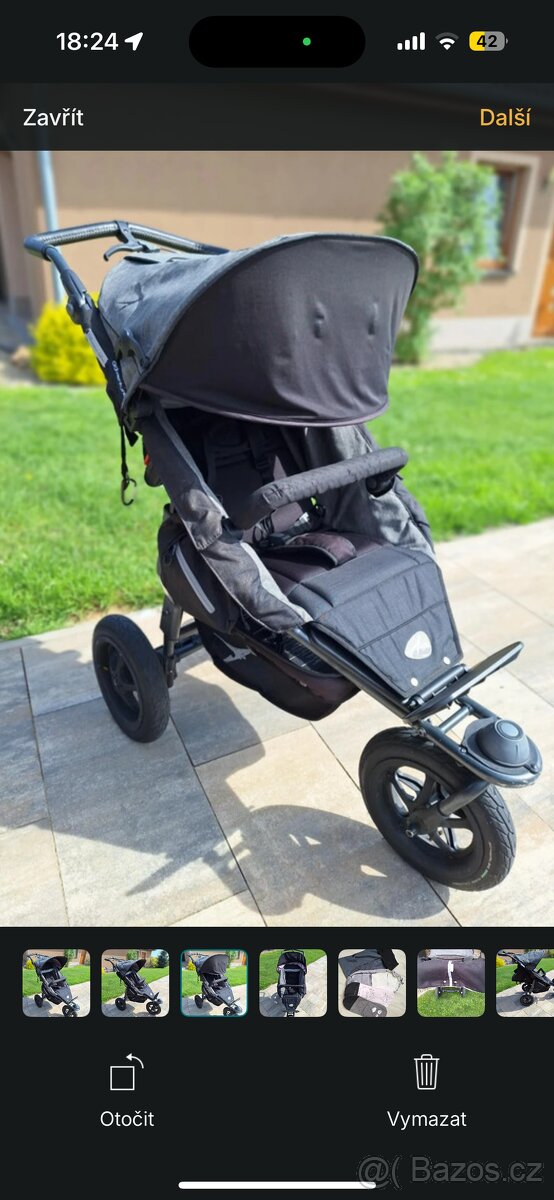 Tříkolový kočárek TFK - 2